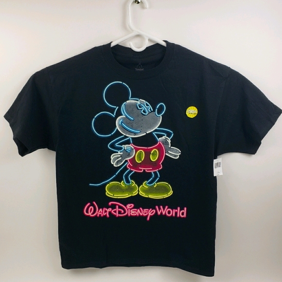 Disney Other - Disney World Glow in the Dark Mickey Mouse T-Shirt